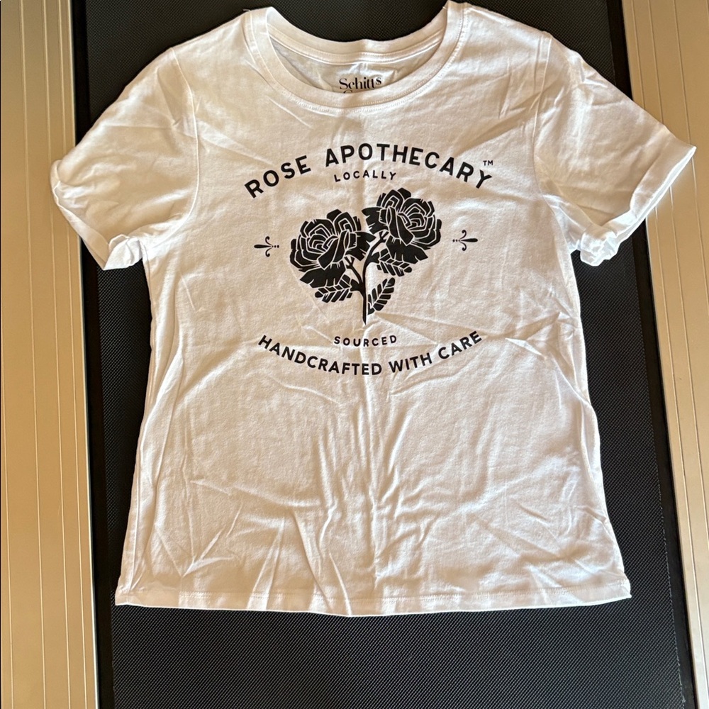 Schitts Creek white tee. Never worn. Small.